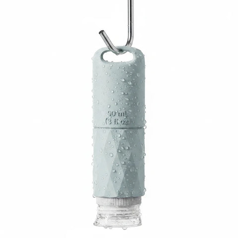 Flexible Silicone Squeezable Travel Bottle Leakproof Portable Sub-Bottle for Shampoo, Lotion & Cosmetics145